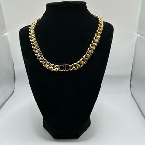 Dior Gold Choker Necklace